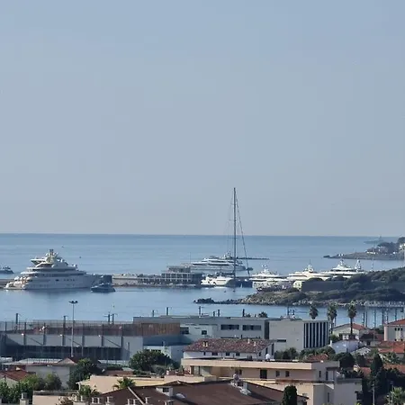 Luxury Appartement Vue Mer Panoramique Antibes Exterior foto