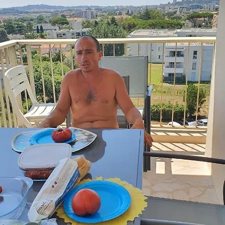 Luxury Appartement Vue Mer Panoramique Antibes Exterior foto