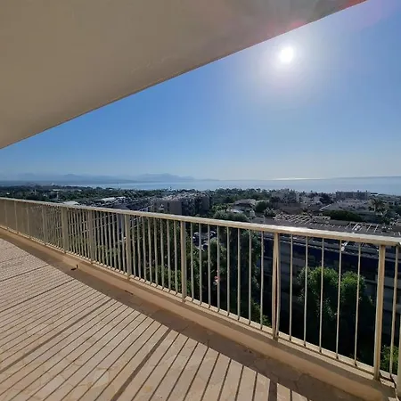 Luxury Appartement Vue Mer Panoramique Antibes Exterior foto