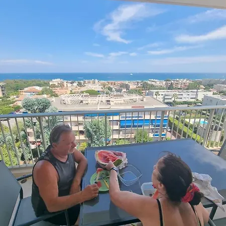 Luxury Appartement Vue Mer Panoramique Antibes Exterior foto